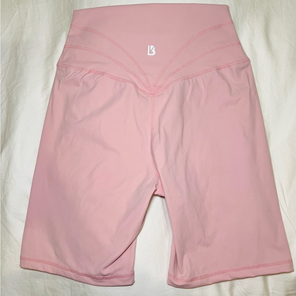 Buffbunny Collection Pink Legacy Biker Shorts 7 Inch